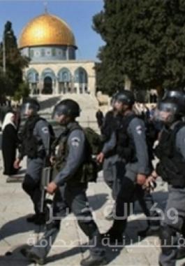 الاحتلال في الاقصى 