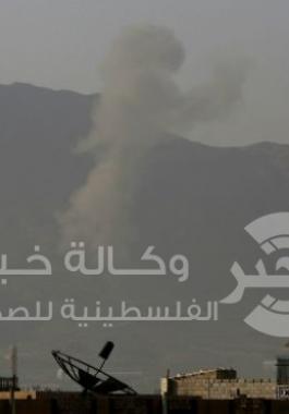 قصف في اليمن 