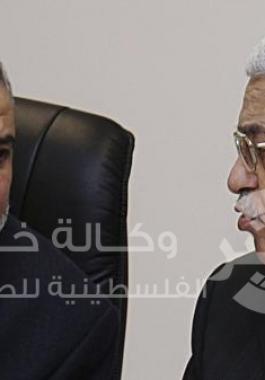 محمود عباس واسماعيل هنية 