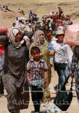 لاجئين سورين 