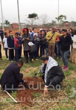 غابة بالبرازيل تحمل اسماء الشهداء الأطفال بغزة