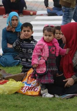 بالفيديو والصور: الفرحة تغمرُ وجوه مستفيدي المشروع التركي الإسكان أثناء تسلّم شققهم بغزة