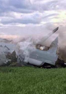 عشرات القتلى بتحطم طائرة عسكرية جزائرية