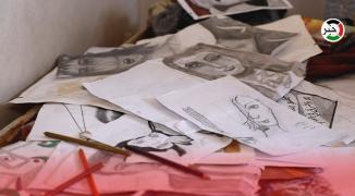 فنانون يُحاكون واقع وفن الشهيدة دنيانا العمور إحدى ضحايا العدوان الإسرائيلي الأخير على غزّة