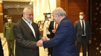 وفد حركة حماس يصل الجزائر للمشاركة في الحوارات الوطنية