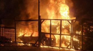 إصابات وإحراق منازل إثر هجوم المستوطنين على حوارة بنابلس