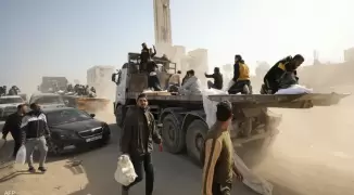 سرقة المساعدات في غزة