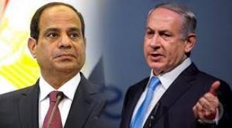 الرئيس المصري عبد الفتاح السيسي وبنيامين نتنياهو