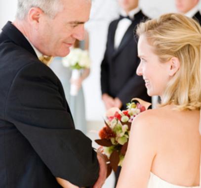 BRIDE-AND-FATHER