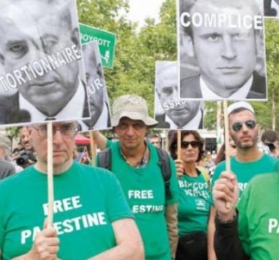 تظاهرات احتجاجية في فرنسا على زيارة نتنياهو