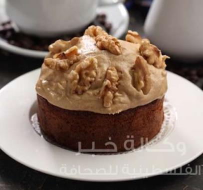 حضري كعكة القهوة الذيذة