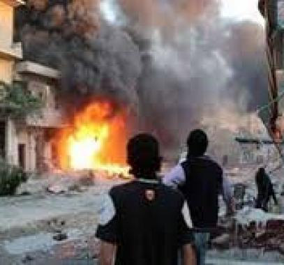 مقتل 73 شخصاً خلال ضربات جوية في مدينة إدلب