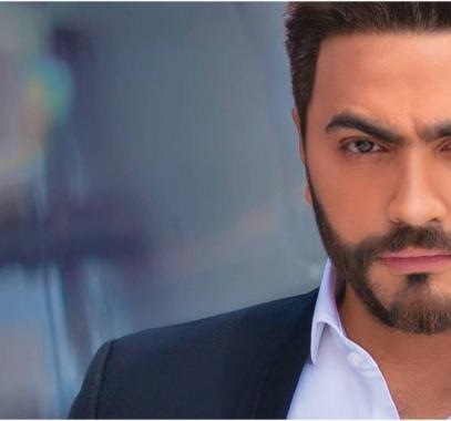  النجم المصري تامر حسني