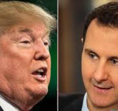 ترامب والاسد