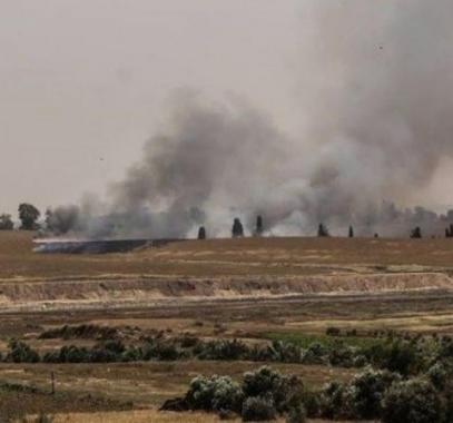 حرائق بموقع إسرائيلي محاذي لغزة جراء إطلاق الشبان طائرة ورقية تحمل مادة مشتعلة