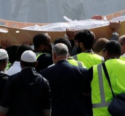 تشييع ضحايا مجزرة نيوزيلندا