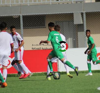 بالصور: خدمات رفح يُسجل هدفين بدون مقابل في شباك منتخب الشباب
