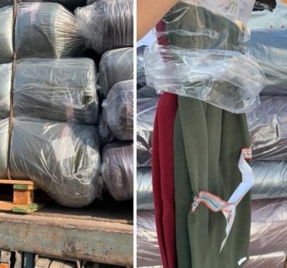 تهريب اقمشة