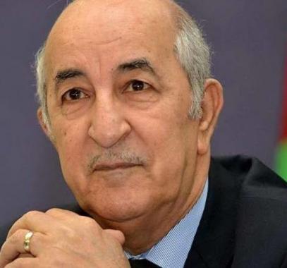 الرئيس الجزائري المنتخب عبد المجيد تبون