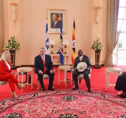 نتنياهو يلتقي رئيس مجلس السيادة السوداني