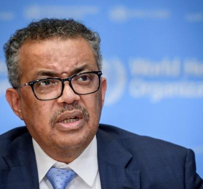 مدير منظمة الصحة العالمية تيدروس أدهانوم غيبريسوس