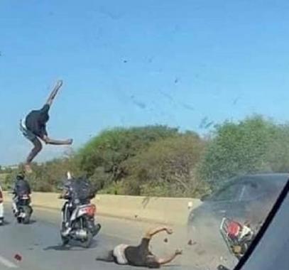بالفيديو: حادث خطير خلال استعراض بـ 