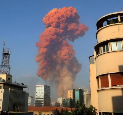 انفجار مرفأ بيروت