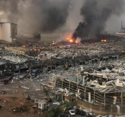 انفجار مرفأ بيروت