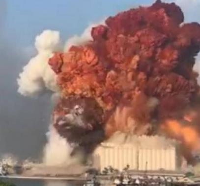 انفجار بيروت.