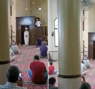 بالفيديو: صلاة وخطبتان.. خطيبان يلقيان خطبة الجمعة في مسجد واحد