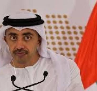 وزير الخارجية والتعاون الدولي الإماراتي عبد الله بن زايد آل نهيان