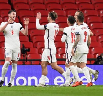 بالصور : المنتخب الإنجليزي يدك شباك الأيسلندي برباعية نظيفة