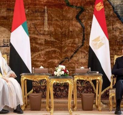 السيسي ومحمد بن زايد