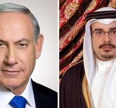 صحيفة عبرية تكشف فحوى اتصال هاتفي أجراه نتنياهو مع ولي العهد البحريني