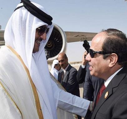 السيسي وتميم
