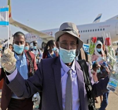 مهاجرين يهود من أثيوبيا