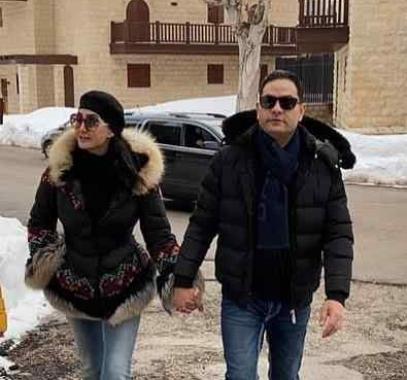 شاهدوا: بإطلالة رومانسية.. غادة عبد الرازق برفقة زوجها في أحدث ظهور