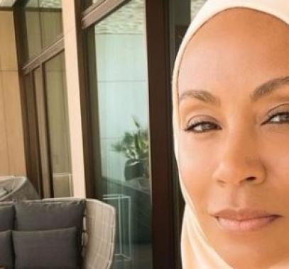 زوجة الممثل الأمريكي ويل سميث ترتدي الحجاب في شهر رمضان