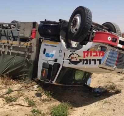 انقلاب شاحنة