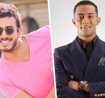محمد رمضان و سعد لمجرد