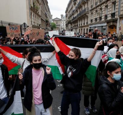 مظاهرة عالمية مؤيدة لفلسطين