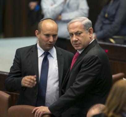 نتنياهو وبينت