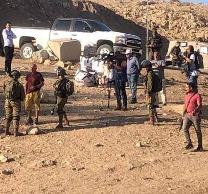 قوات الاحتلال في الأغوار الشمالية