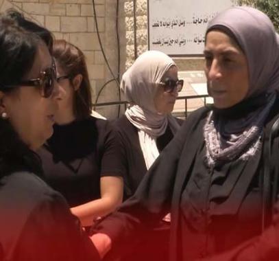 مراسم تشييع جثمان ابنة القيادية خالدة جرار في رام الله