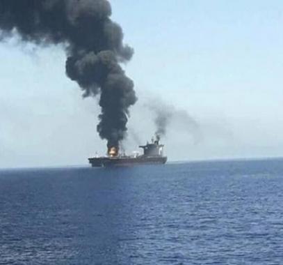 استهداف سفينة إسرائيلية قبالة سواحل عُمان