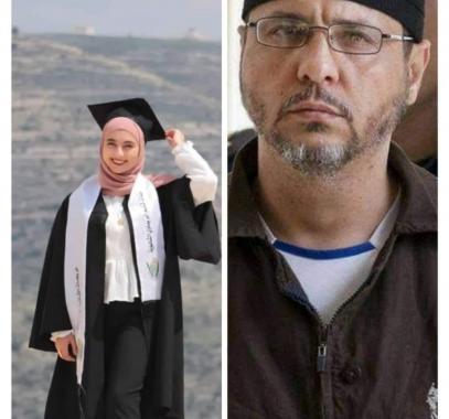 ابنة الأسير عبد الله البرغوثي تحصل على معدل 98.3% بالثانوية العامة