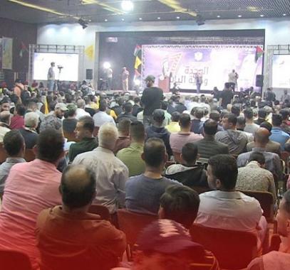 إحياء الذكرى السابعة عشر لرحيل الزعيم الفلسطيني ياسر عرفات في غزّة