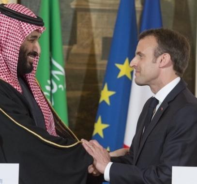 ماكرون ومحمد بن سلمان