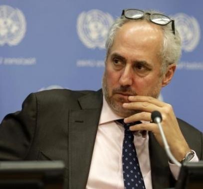 المتحدث باسم الأمين العام للأمم المتحدة ستيفان دوجاريك