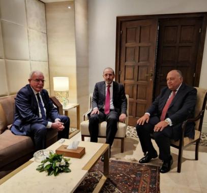 المالكي وشكري والصفدي يبحثون مستجدات القضية الفلسطينية.jpg